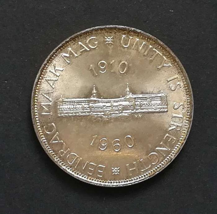 UNION 1960 5 SHILLINGS *UNC*