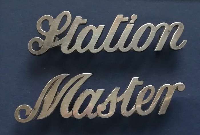 SAR STERLING SILVER BIRMINGHAM 1911 *STATION MASTER* PAIR