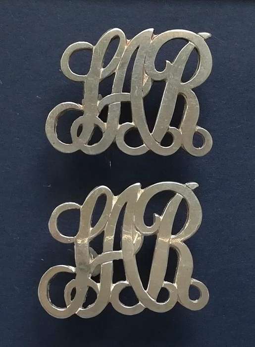 RAILWAYS STERLING SILVER *INSIGNIA* PAIR