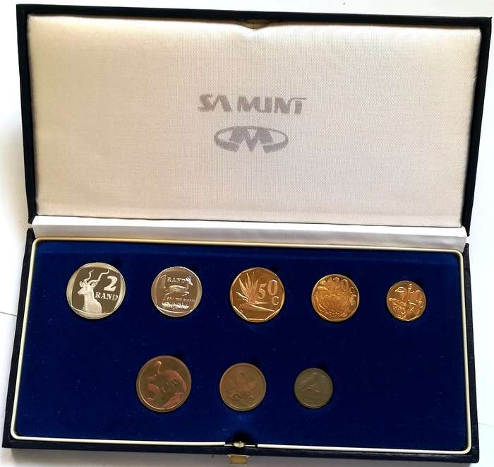 1991 REPUBLIC PROOF SET S A M