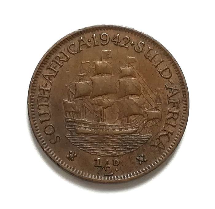 UNION 1942 HALF PENNY