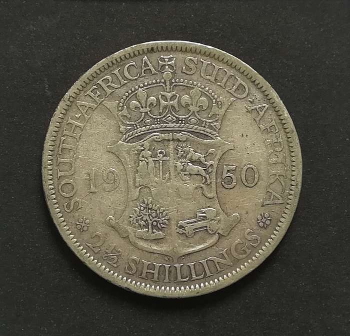 UNION 1950 2.5 SHILLINGS