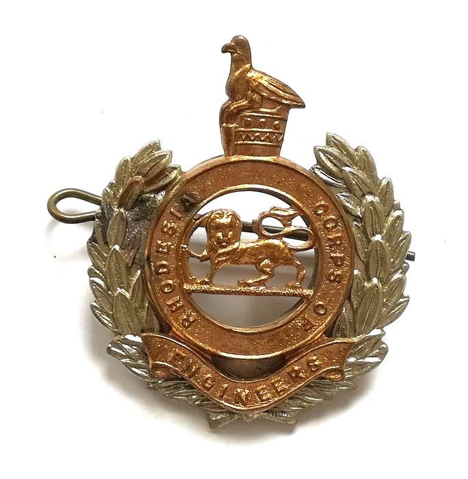 RHODESIA CORPS OF ENGINEERS CAP BADGE