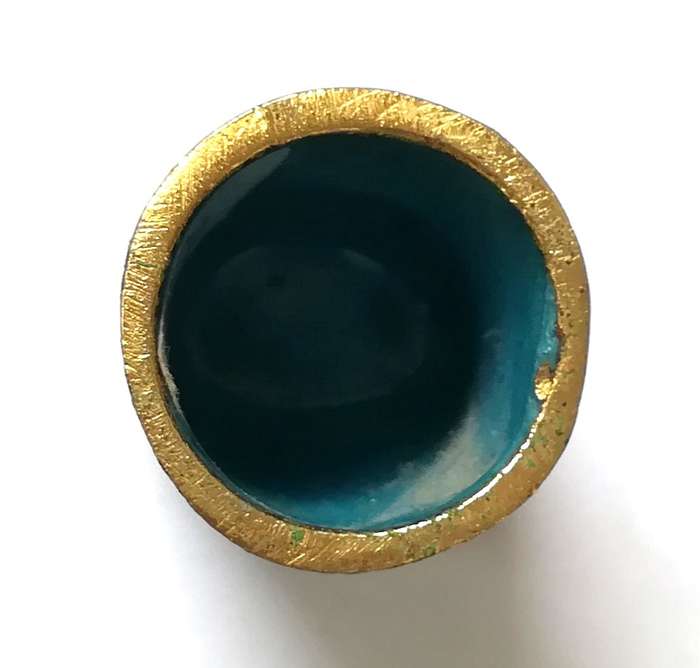 CLOISONNE THIMBLE- OWL