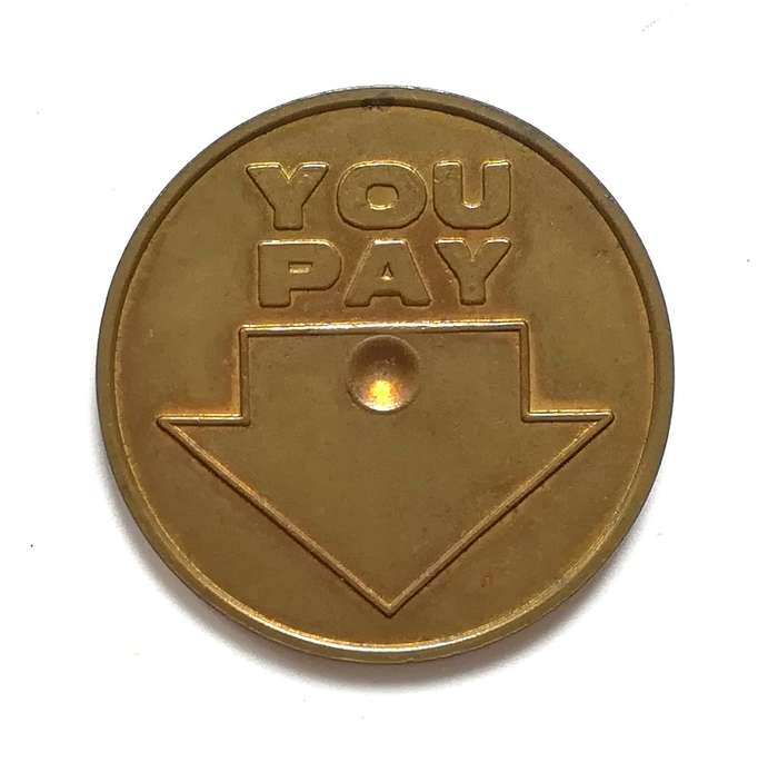 SOUTH AFRICA "EDWARD HOTEL" TOKEN 33MM