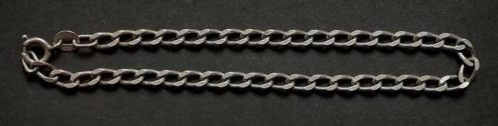 STERLING SILVER CHAIN BRACELET  190MMX2MMX2MM 4 GRAMS