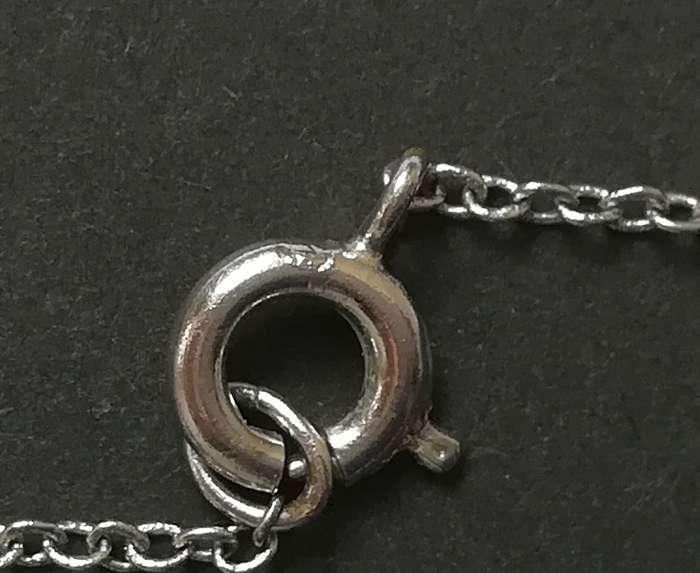 STERLING SILVER CHAIN  420MM 1.2 GRAMS