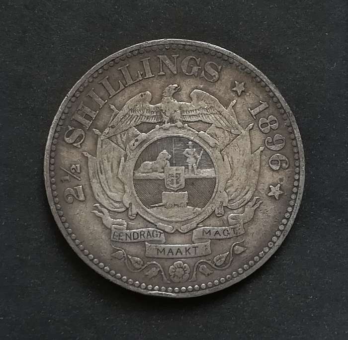 ZAR 1896 2.5 SHILLINGS