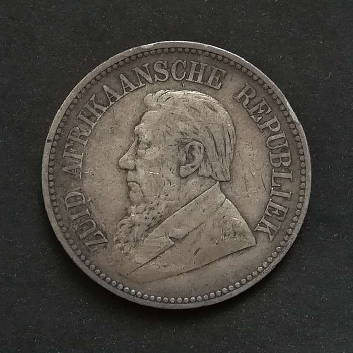 ZAR 1896 2.5 SHILLINGS
