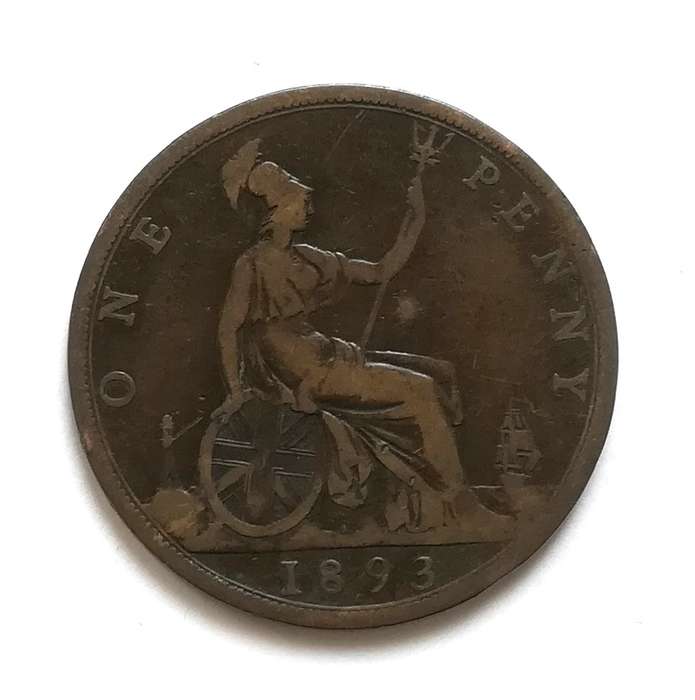 GREAT BRITAIN 1893 PENNY