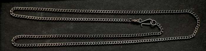 STERLING SILVER  CHAIN 9G 600MM