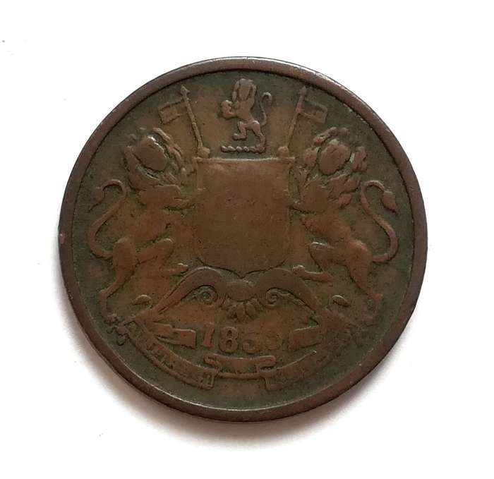 EAST INDIA COMPANY 1935 1/2 ANNA