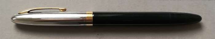 VINTAGE SHEAFFER SNORKEL WHITE DOT FOUNTAIN PEN *14K GOLD NIB* **INSCRIBED AUSTRALIA**