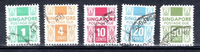 SINGAPORE  (Postage Dues)