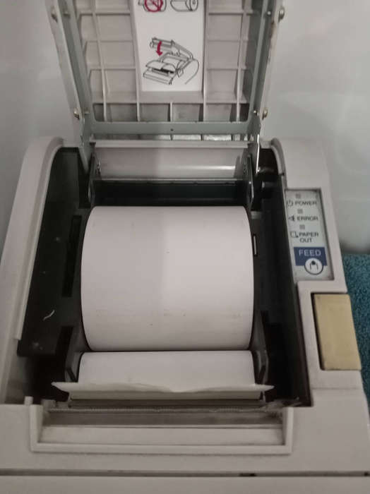 EPSON TM-T88III RECEIPT PRINTER. MODEL M129C.