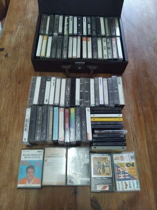 VINTAGE AUDIO CASSETTE TAPES 4 TRACK. AS PER PHOTOS.