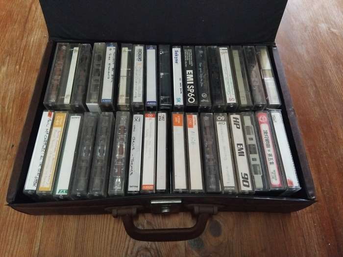 VINTAGE AUDIO CASSETTE TAPES 4 TRACK. AS PER PHOTOS.