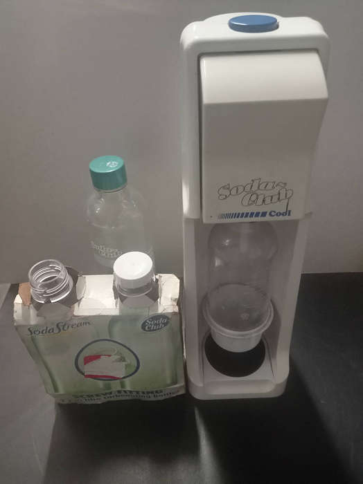 Soda Club Machine and Bottles. No CO2 Cylinder.