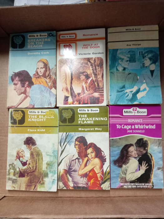 36 X MILLS AND BOON ROMANCE BOOKS.