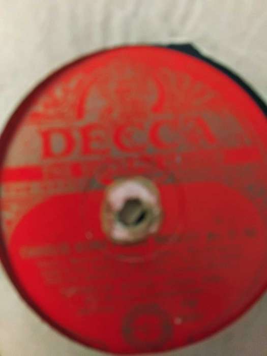 10 x 10 INCH DECCA VINYL RECORDS