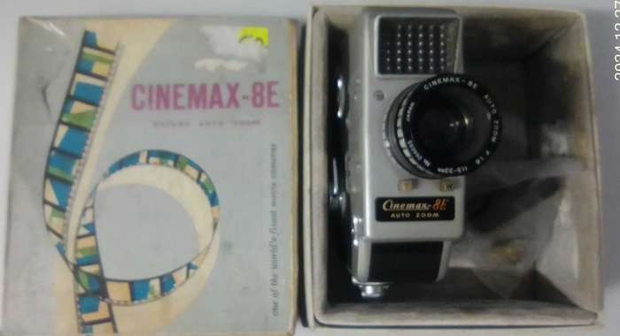 8mm CINE CAMERA : CINEMAX - 8E ( REFLEX AUTO ZOOM )