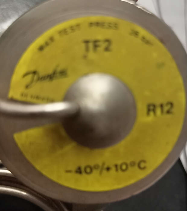 REFRIGERATION SPARES , DANFOSS TF2  R12 EXPANSION VALVE