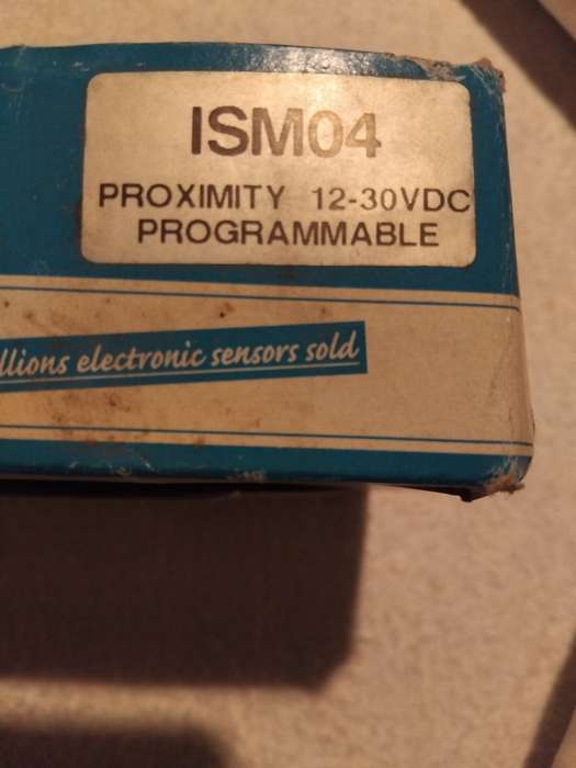 INFRA ELECTRONIC SENSORS  , ISM04 PROXIMITY 12-30 VDC. PROGRAMMABLE