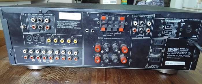 YAMAHA AMPLIFIER MODEL : DSP-A592