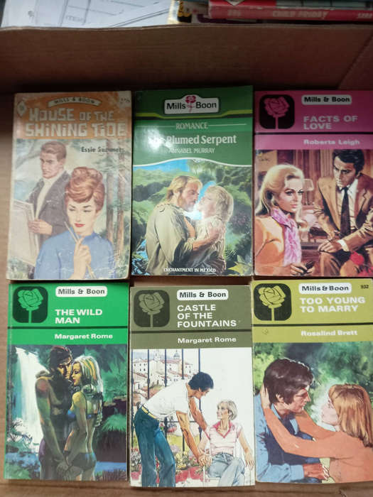 36 X MILLS AND BOON ROMANCE BOOKS.