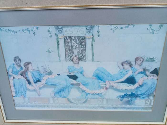 PICTURE : PRINT OF AESTAS / SUMMER  BY SIR WILLIAM ERNEST REYNOLDS - STEPHEN'S.