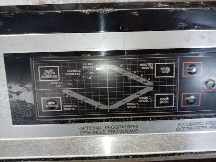 HITACHI PAF-1260PX MICROPROCESSOR WASHING MACHINE PC BOARD, VALVE,PRESSURE SWITCH ETC.