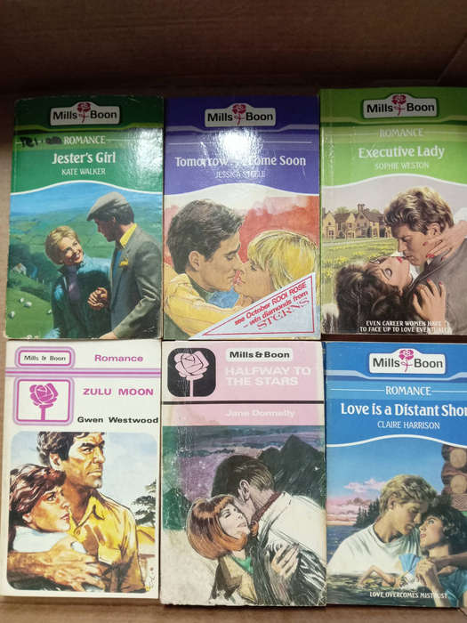 36 X MILLS AND BOON ROMANCE BOOKS.