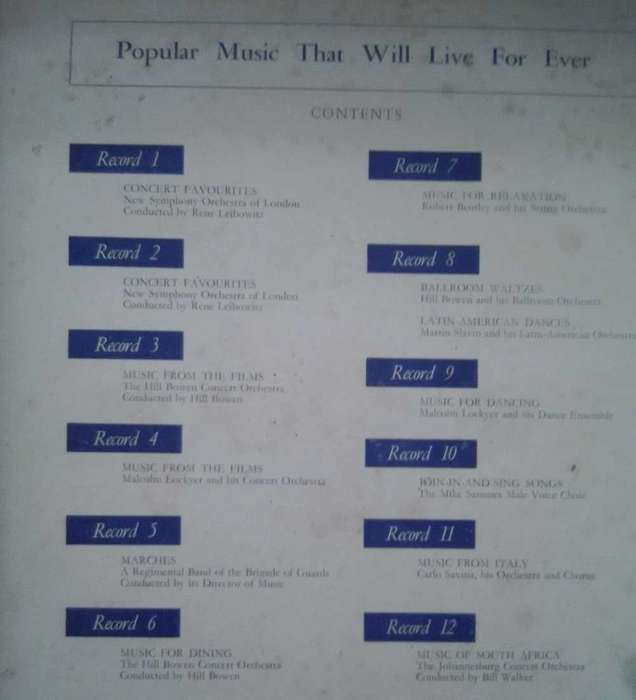 LP'S : POPULAR MUSIC THAT WILL LIVE FOREVER. READER'S DIGEST