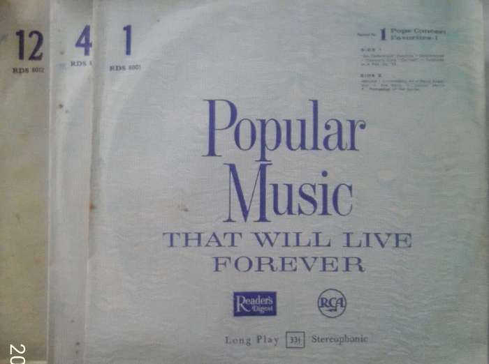 LP'S : POPULAR MUSIC THAT WILL LIVE FOREVER. READER'S DIGEST