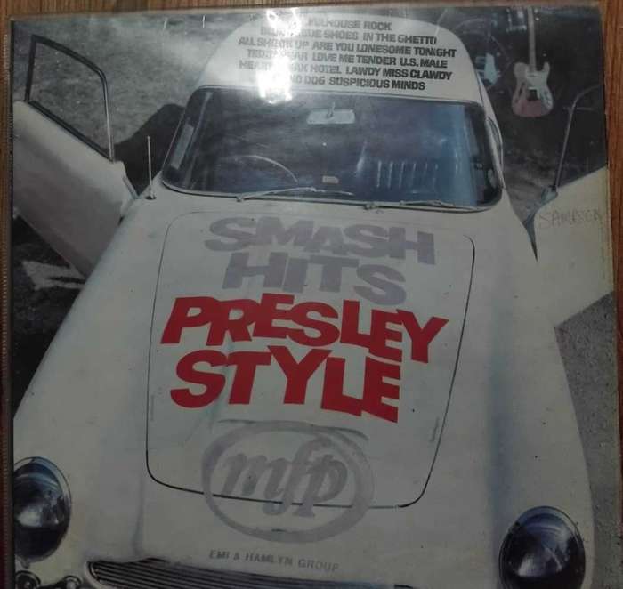 LP RECORD : MFP - SMASH HITS ELVIS STYLE.