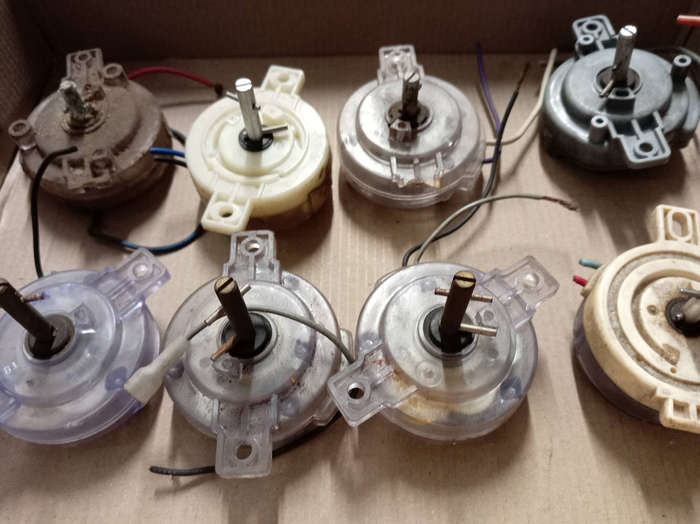 8 x Twin Tub Washing Machine Timers / 2 Wires. The Lot.