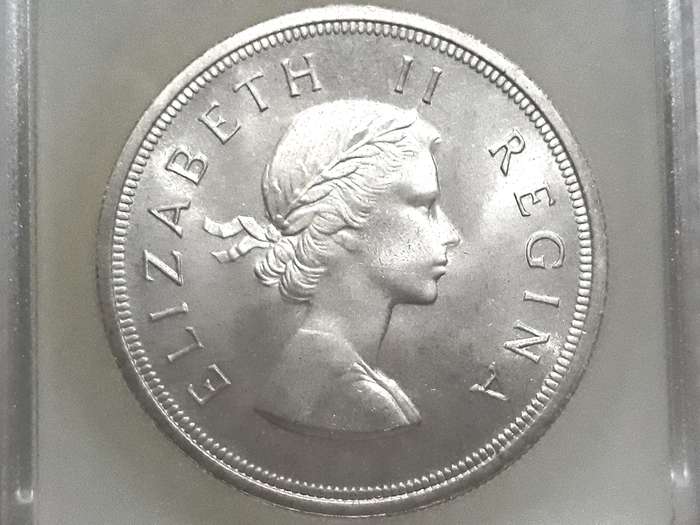 1953 MS68 5 Shillings QE2 Union Crown - Sangs Gem - Crown Collectors Choice