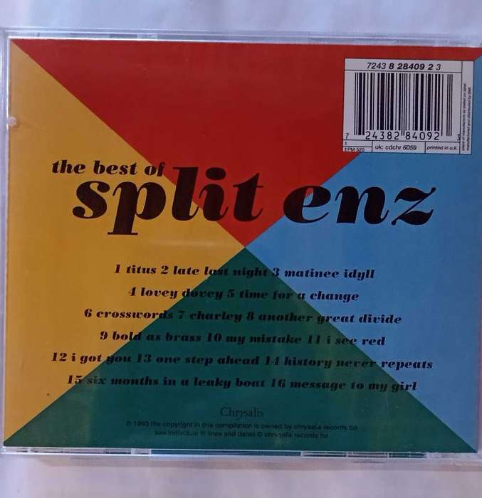 Split Enz The best of CD (Import)