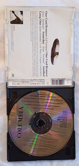 Shawn Colvin with Mary Chapin Carpenter - One cool remove CD Single