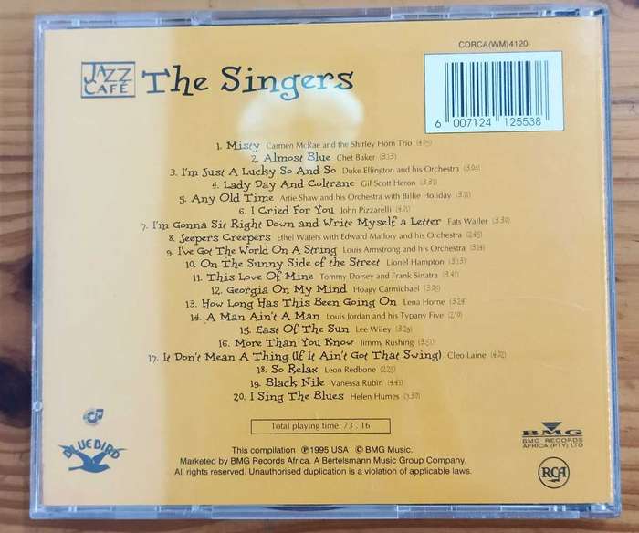 Jazz Cafe The Singers (Various artists)