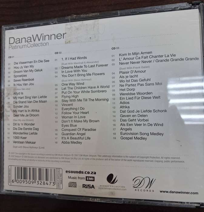 Dana Winner Platinum Collection (3 x CD)
