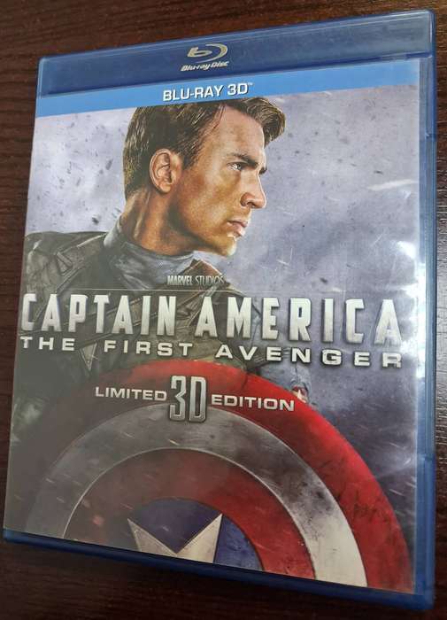 Captain America The First Avenger in 3D Blu-ray
