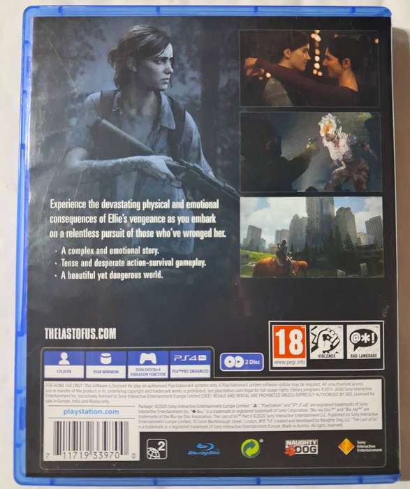 The Last of Us Part II for Ps4 (CIB)
