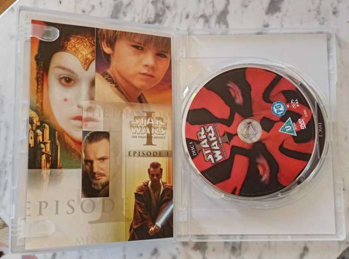 Star Wars I Phantom Menace 2 disc Set