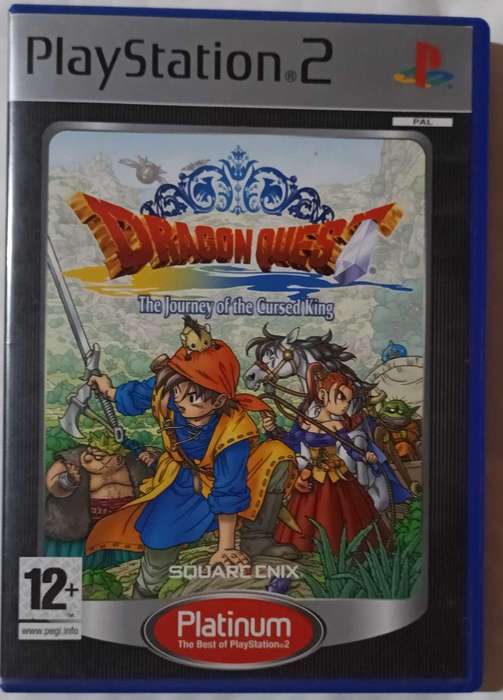 Dragon Quest - The journey of the Cursed King for PS2 (PAL, CIB)