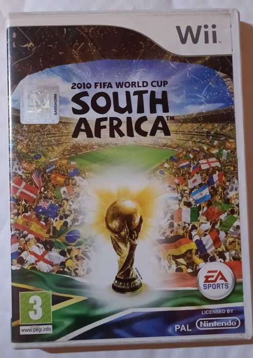 2010 Fifa World Cup for Nintendo Wii (PAL, CIB)