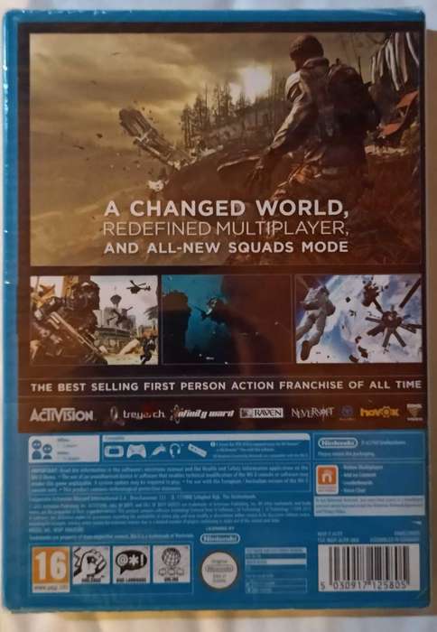 Call of Duty Ghosts for Wii U (New, PAL)