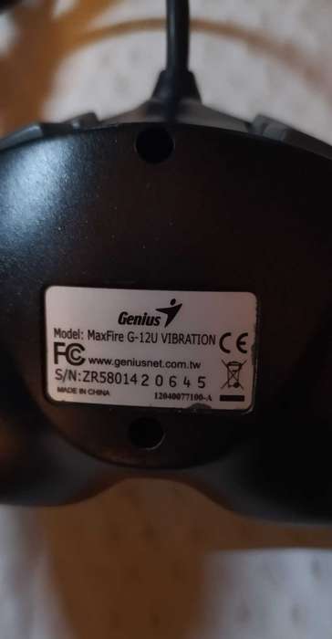 Genius Maxfire G-12U Vibration Gamepad for PC or PS3