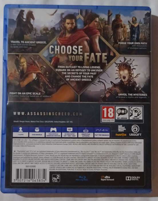 Assassin's Creed Odyssey for PS4 (CIB)