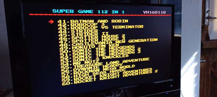 Sega 112 in 1 Multicart (NEW)